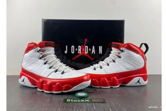 Cheap EP Retro 9 302370-160 Gym 302370-160 Jordan White Red 0106